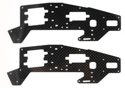 Picture of Carbon fibre upper side frame - Hiller 450V3