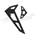 Picture of Carbon fibre horizontal & vertical fins  - Hiller 450V3