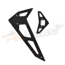Picture of Carbon fibre horizontal & vertical fins  - Hiller 450V3