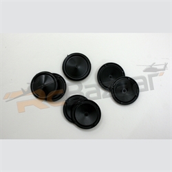 Picture of 2" plastic half wheels (4 nos 2" wheels)