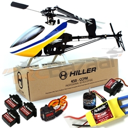 Picture of Hiller 450 Pro Belt drive Super combo - canopy and blades