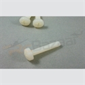Picture of (4nos) M2 Nylon Screws - M2×6mm