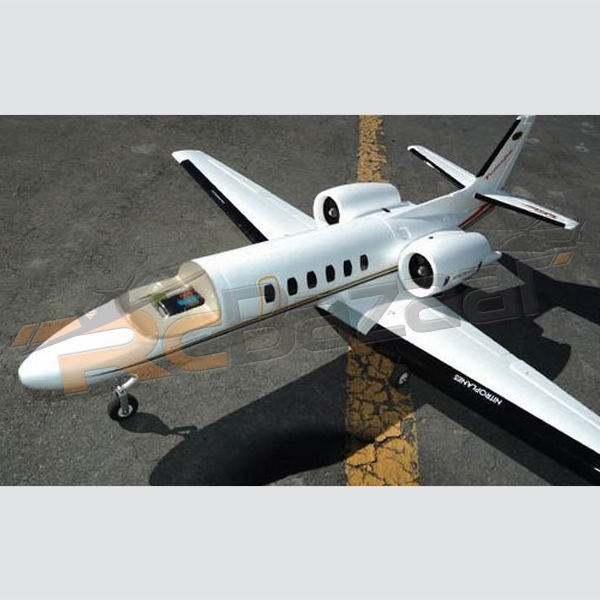 RcBazaar. Dynam 1180mm Cessna 550 Turbo Jet RC Plane PNP Yellow