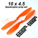 Picture of Quadcopter propellers 10 x 4.5 (orange)
