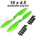 Picture of Quadcopter propellers 10 x 4.5 (green)