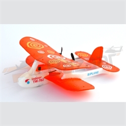 Picture of Biplane Orange Infrared EPP plane