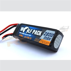Picture of Wolfpack Black 2800mah 60C 11.1V