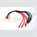 Picture of Quad Copter Pigtail 1 MALE Deans Connector to 4x 3.5mm female