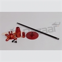 Picture of GPS holder DJI 4.0mm- red
