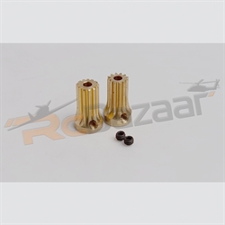 Picture of Hiller 12t and 13t pinion - 500 heli