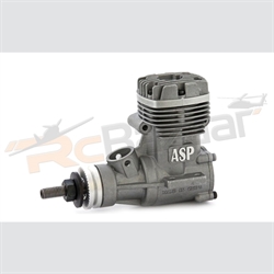 Picture of ASP 32AII engine with silencer
