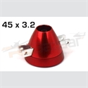Picture of 45 x 3.2 Headless aluminum spinner