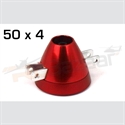 Picture of 50 x 4 Headless aluminum spinner