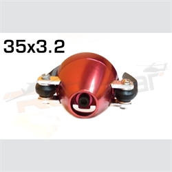 Picture of 5 x 5 folding props with 35 x 3.2 Headless aluminum spinner