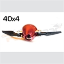 Picture of 13 x 7 folding props with 40 x 4 Headless aluminum spinner