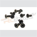 Picture of (10 nos) ZD Racing M3 * 8 Flat head self-tapping screws