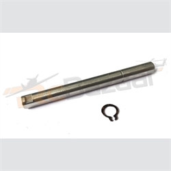Picture of 3mm dia X 45mm length spare brushless motor shaft with clip