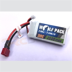 Picture of Wolfpack White 1500mah 30C 7.4V